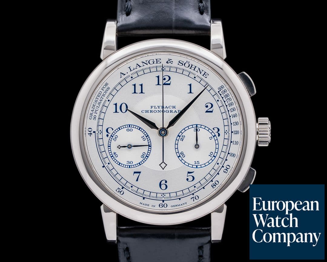 Image of A. Lange and Sohne 1815 Chronograph 414.026 18K White Gold BOUTIQUE 