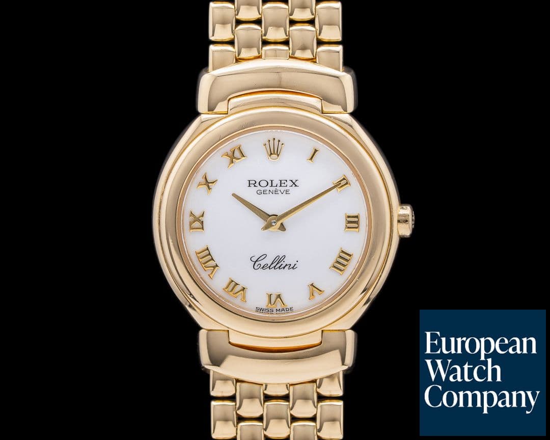 Image of Rolex Cellini 18K YG Quartz White Dial