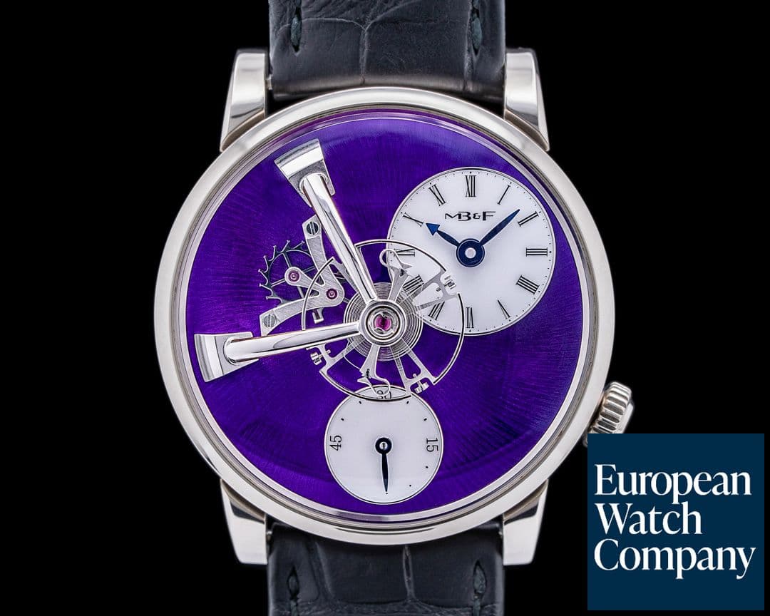 Image of MB&F MB&F LM101 Legacy Machine White Gold Purple Dial