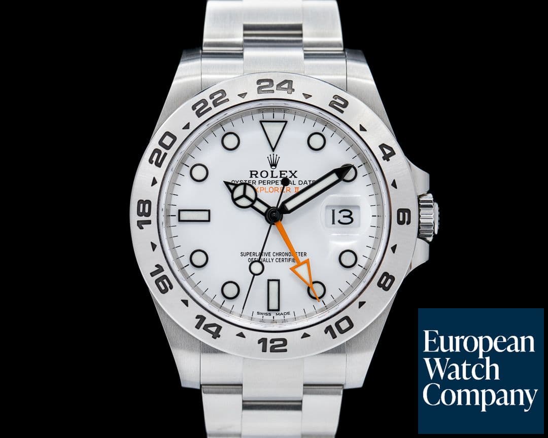 Image of Rolex Explorer II White Dial SS 2020