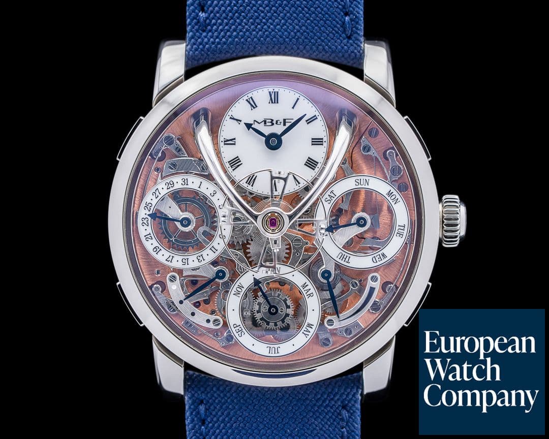 Image of MB&F Legacy Machine Perpetual SS Salmon Dial