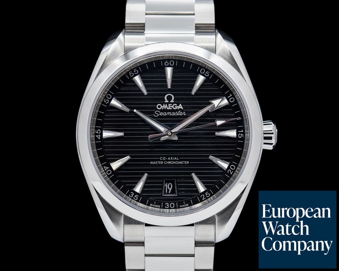 Image of Omega Seamaster Aqua Terra Co-Axial Master Black Dial SS / SS 41mm 