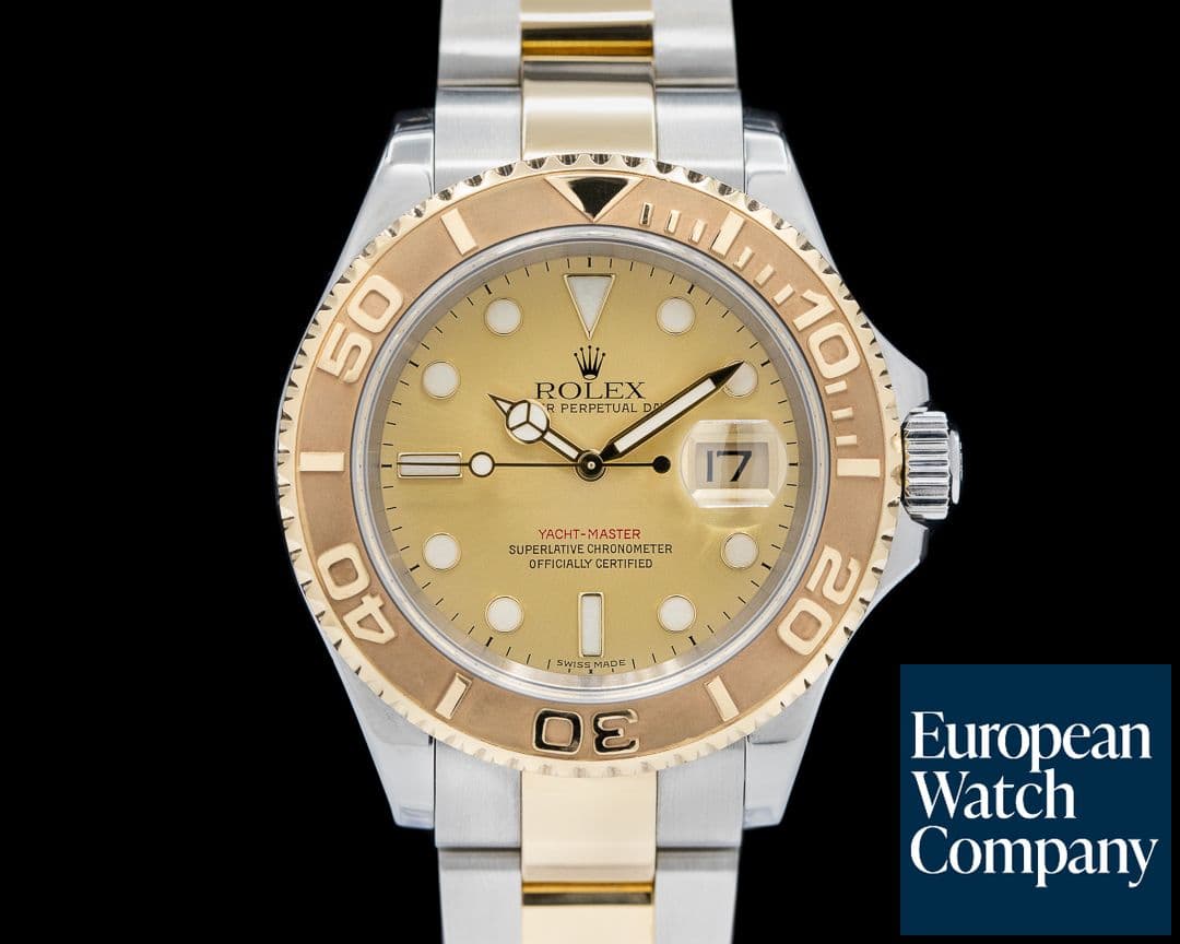Image of Rolex Yacht Master Champagne Dial 18K / SS  