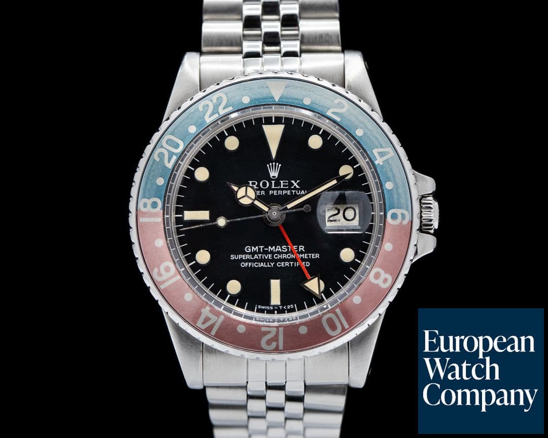 Image of Rolex Vintage GMT Master "Pepsi Bezel" SS / Jubilee Circa 1978