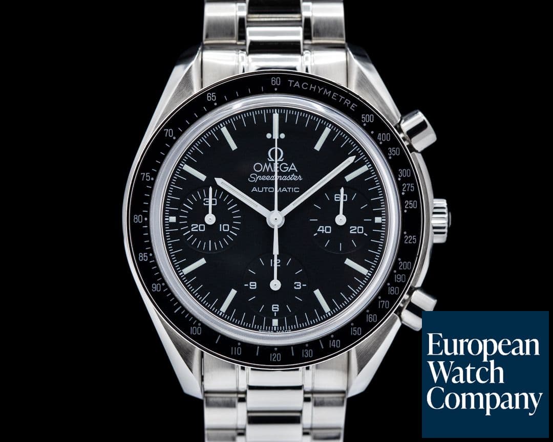 Image of Omega Speedmaster Reduced Black Dial SS
