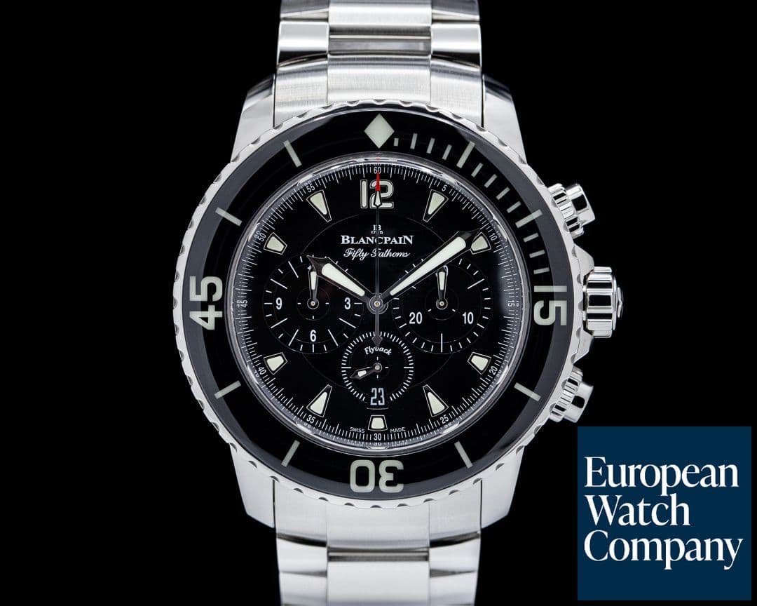 Image of Blancpain Fifty Fathoms Flyback Chronograph SS / SS 