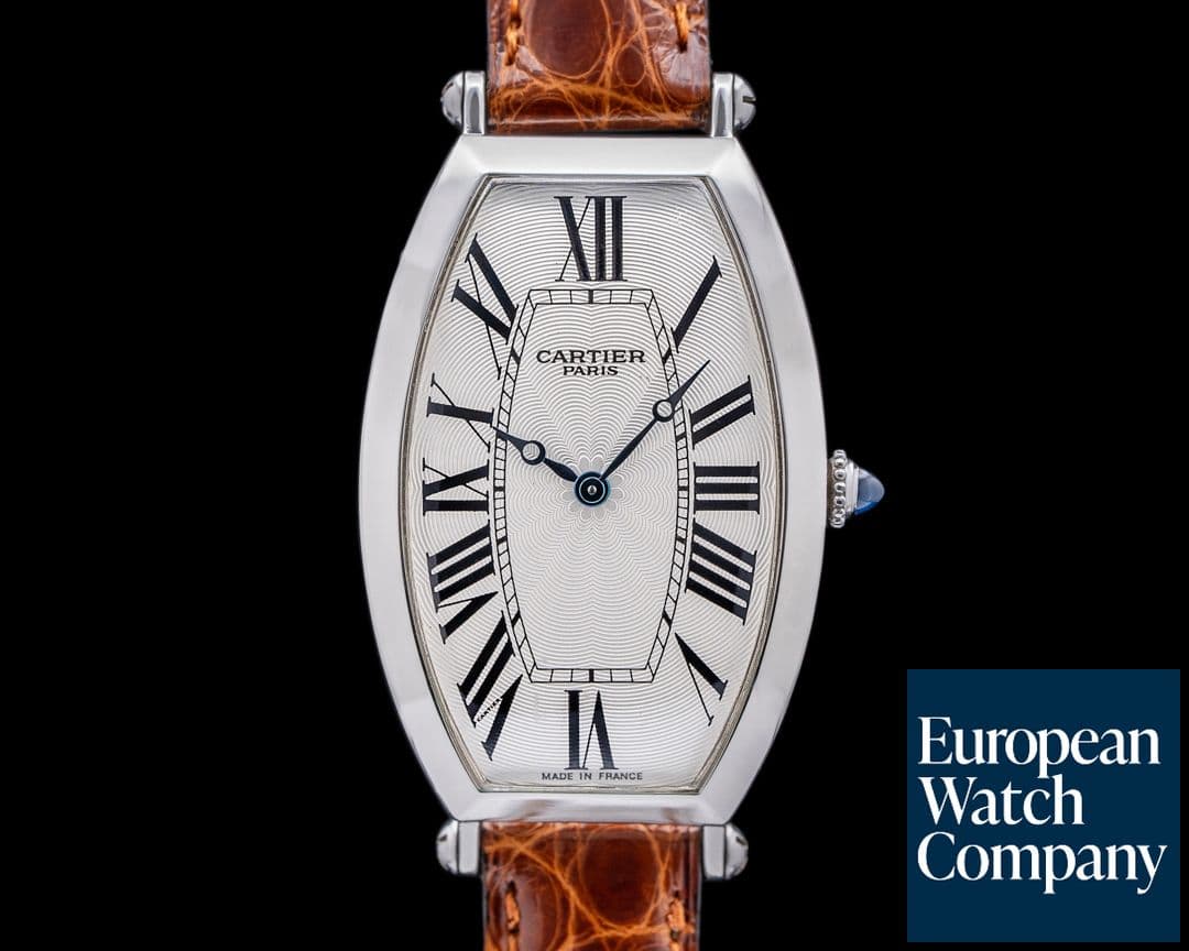 Image of Cartier Platinum Tonneau Cintree 2435 CPCP 