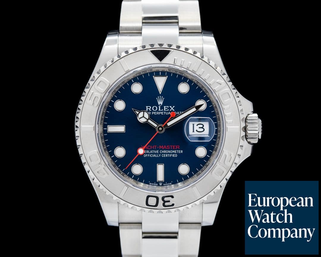 Image of Rolex Yacht Master 126622 SS Blue Dial / Platinum Bezel 2023