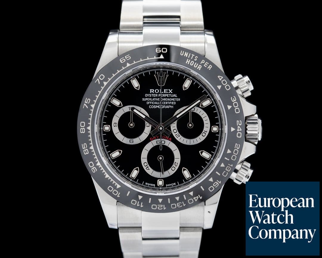 Image of Rolex Daytona 116500 Ceramic Bezel SS / Black Dial