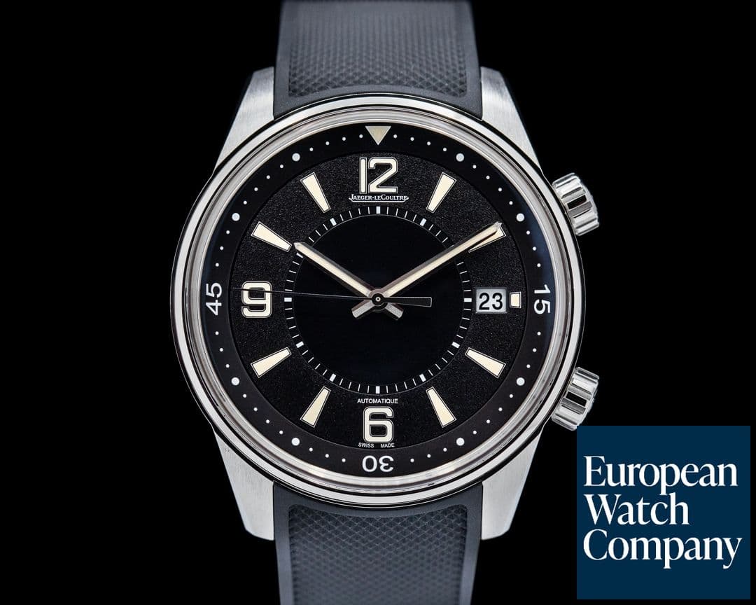 Image of Jaeger LeCoultre Polaris Date SS Black Dial