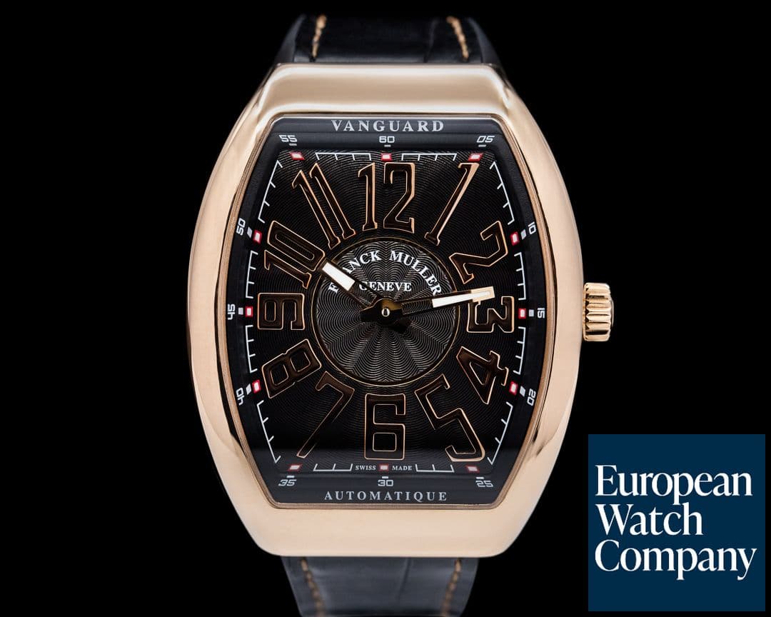 Image of Franck Muller Franck Muller Vanguard Slim 18k Rose Gold