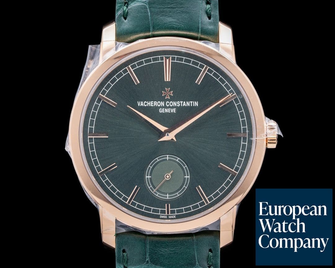 Image of Vacheron Constantin Patrimony Traditionnelle Manual Wind 18K Rose Gold GREEN DIAL