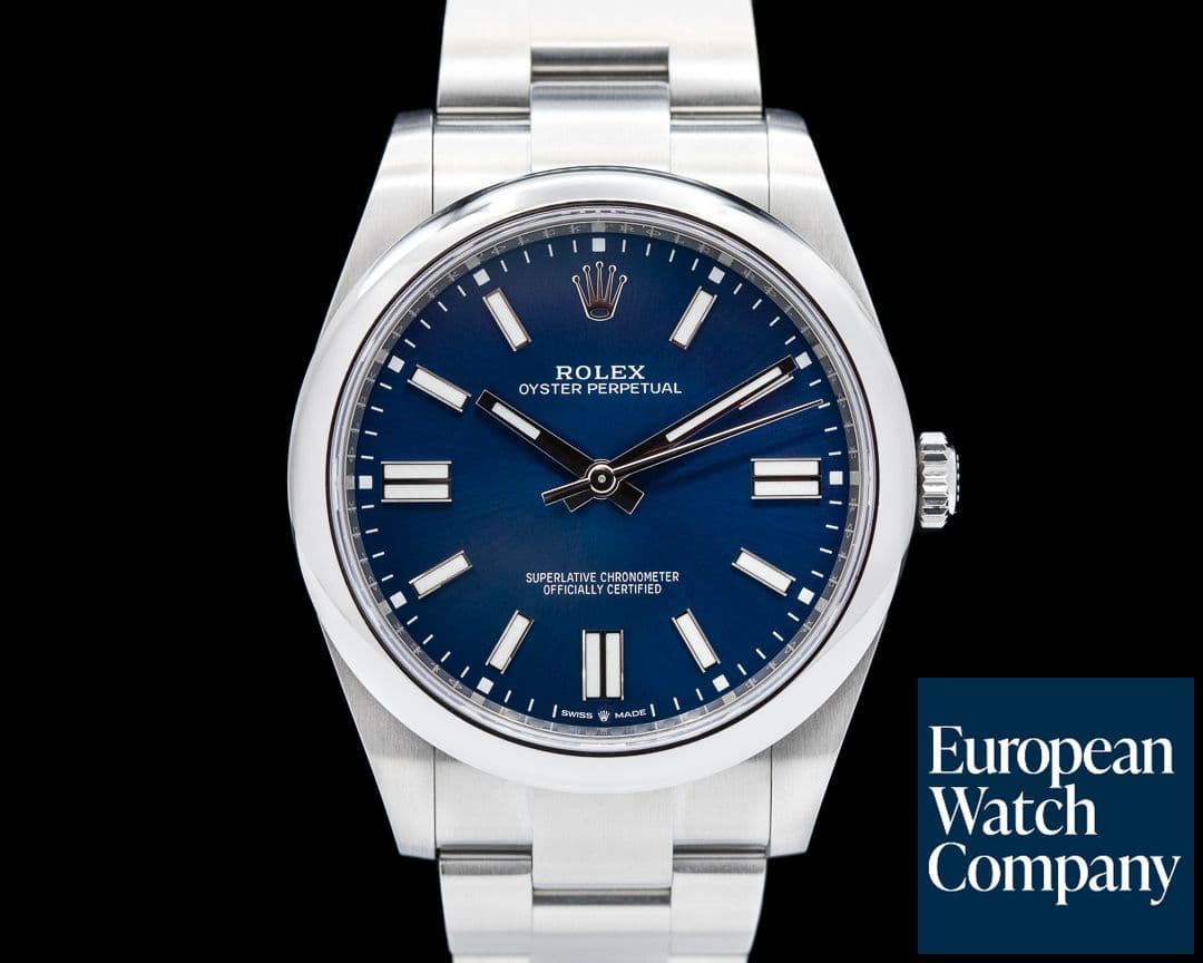 Image of Rolex Oyster Perpetual 124300 41mm SS / Blue Dial 2021
