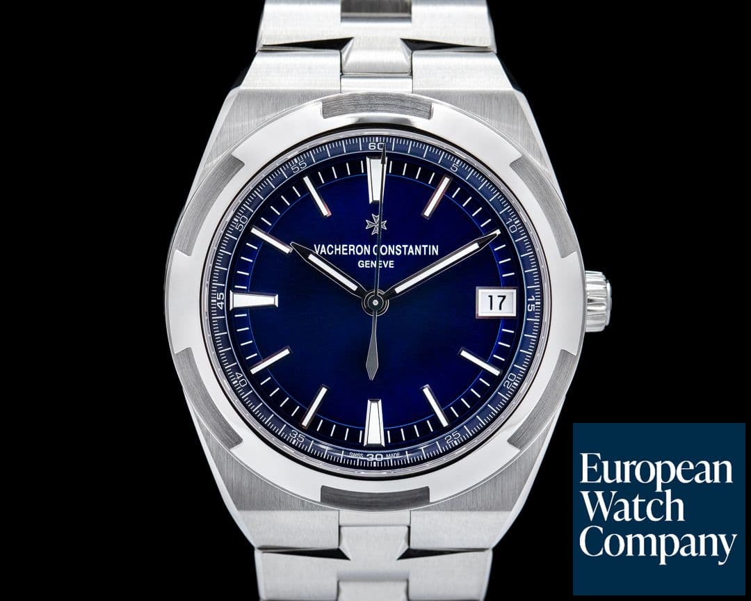 Image of Vacheron Constantin Overseas 4500v Automatic 41mm Blue Dial SS UNWORN