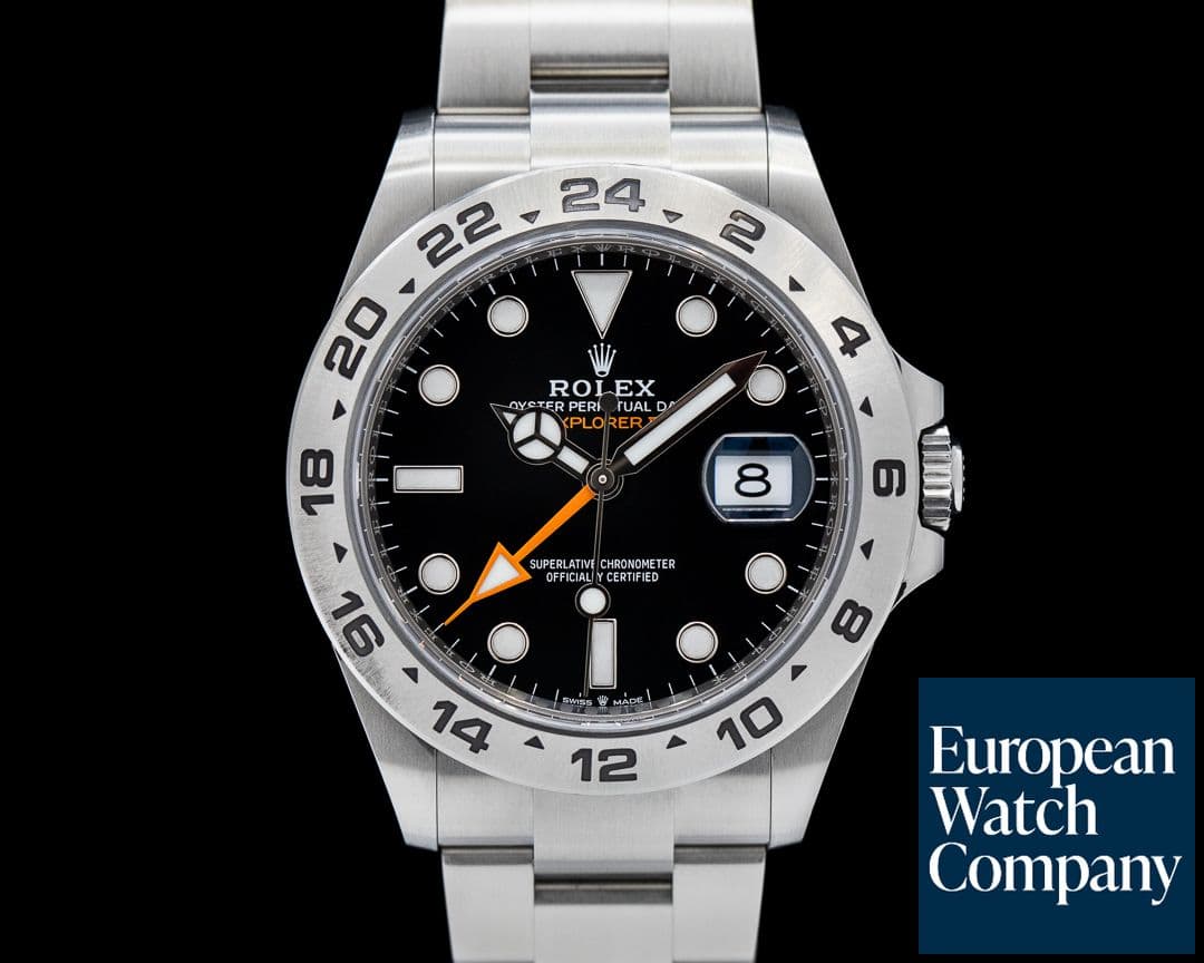 Image of Rolex Explorer II 226570 Black Dial SS 