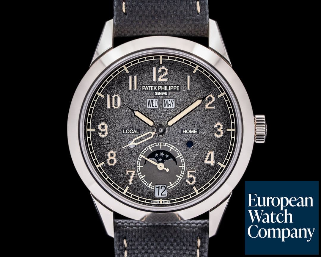 Image of Patek Philippe Calatrava Annual Calendar Travel Time 5326G White Gold 2023