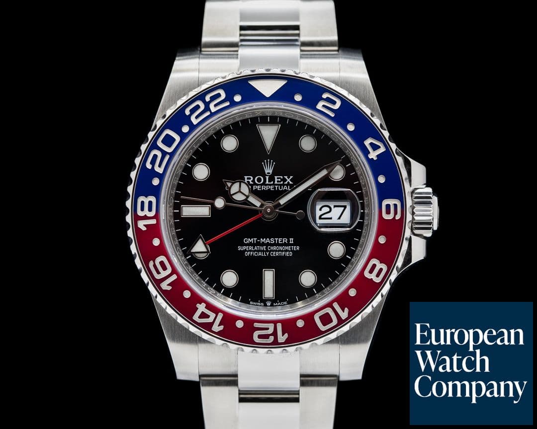 Image of Rolex GMT Master II Ceramic 126710BLRO "Pepsi" SS / Oyster 2021