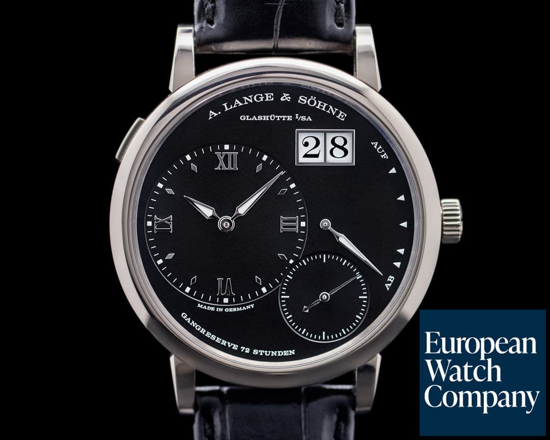 Image of A. Lange and Sohne Grand Lange 1 Black Dial 