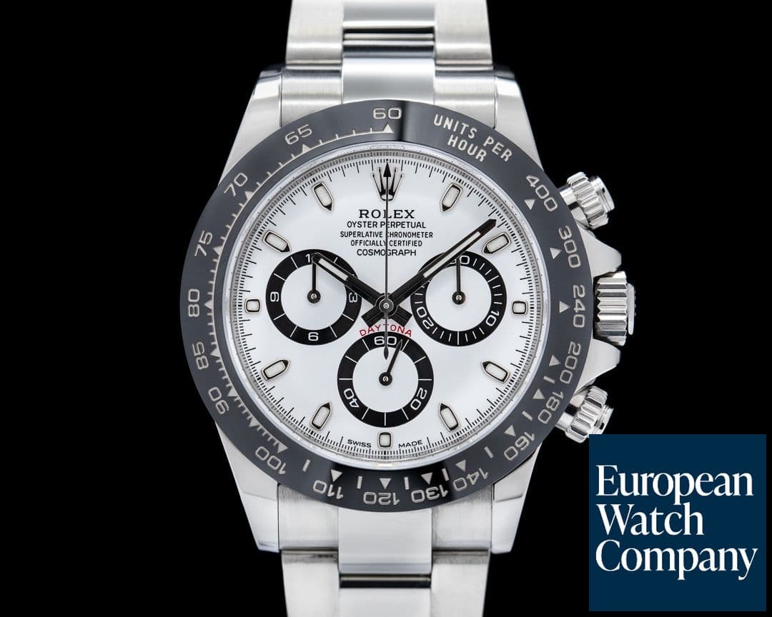 Image of Rolex Daytona 116500LN Ceramic Bezel SS / White Dial 