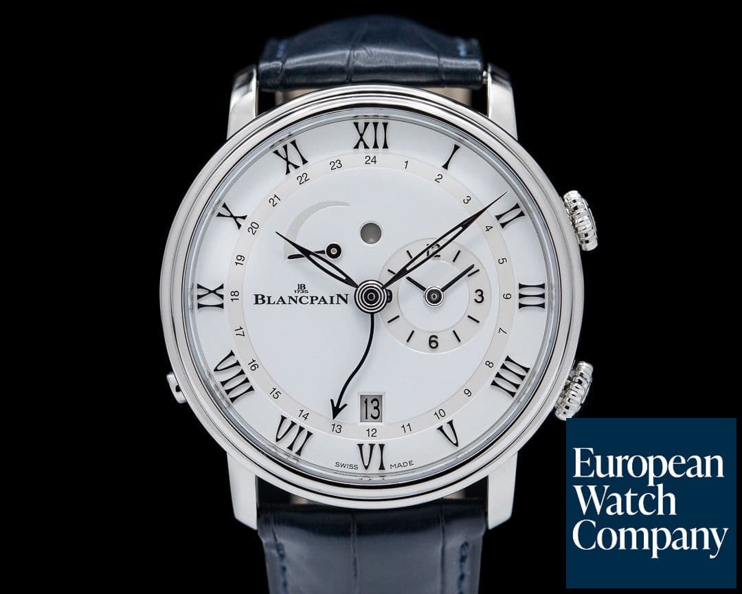Image of Blancpain Villeret Reveil GMT Alarm SS