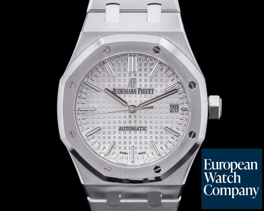 Image of Audemars Piguet Royal Oak 15450ST White Dial SS 37MM 