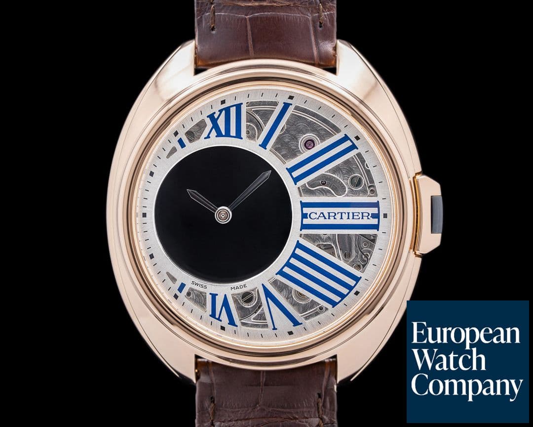 Image of Cartier Cle de Cartier Mystery Openworked Dial RG 41MM