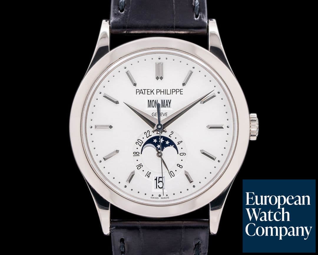 Image of Patek Philippe Annual Calendar 5396G 18k White Gold Silver Dial