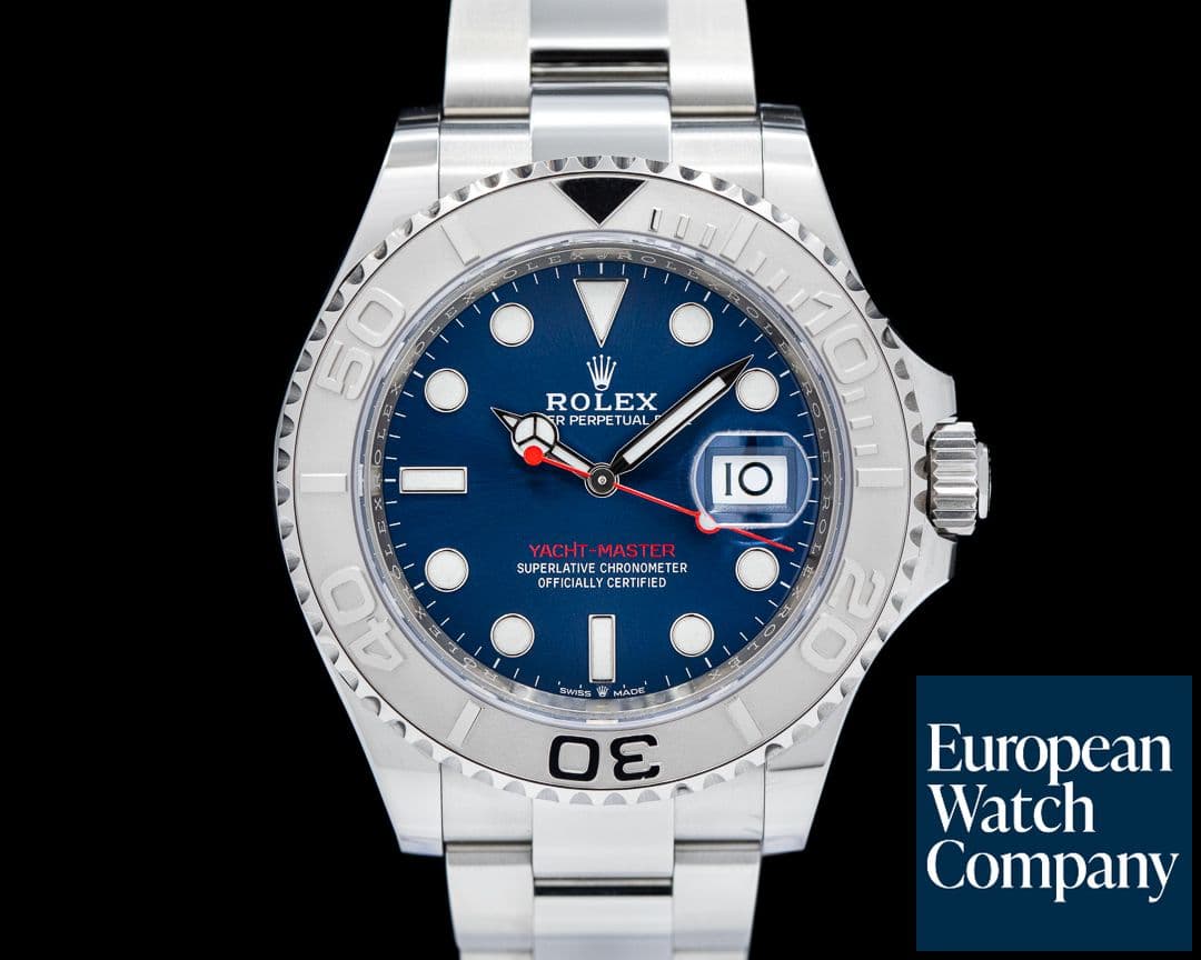 Image of Rolex Yacht Master 126622 SS Blue Dial / Platinum Bezel