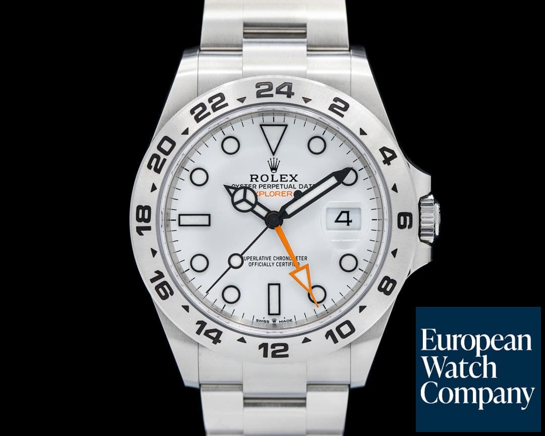 Image of Rolex Explorer II 226570 White Dial SS