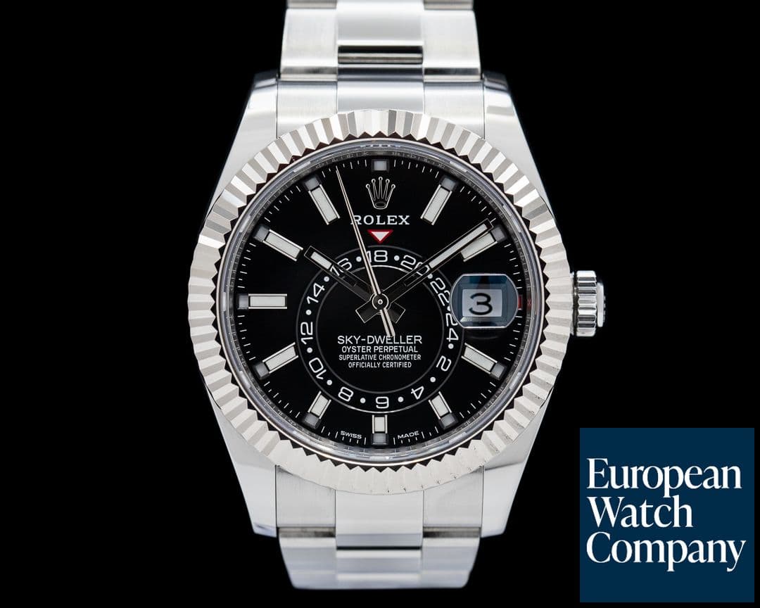 Image of Rolex Sky Dweller 326934 Steel Black SS Oyster Bracelet 2023