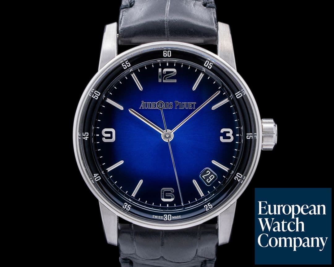 Image of Audemars Piguet Code 11:59 Automatic 18k White Gold / Blue Dial