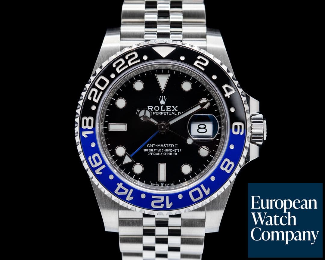 Image of Rolex GMT Master II 126710BLNR Ceramic "Batman" SS / Jubilee 