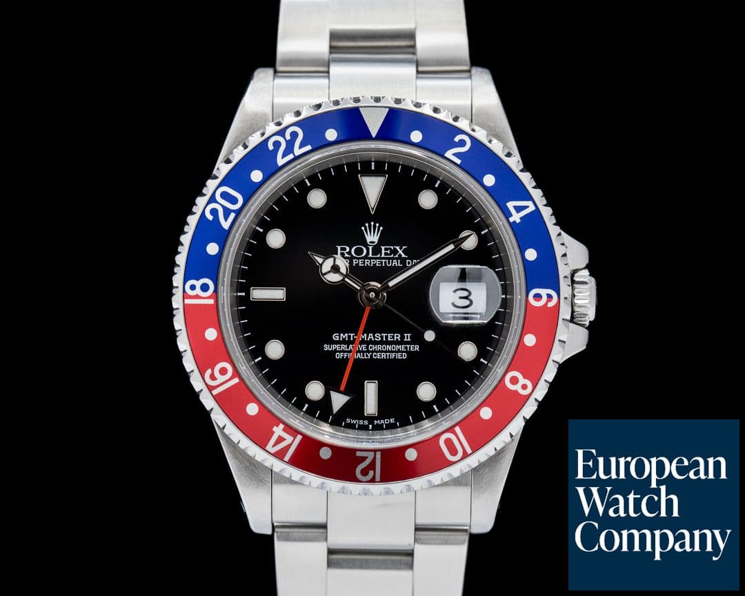 Image of Rolex GMT Master II SS FULL SET 
