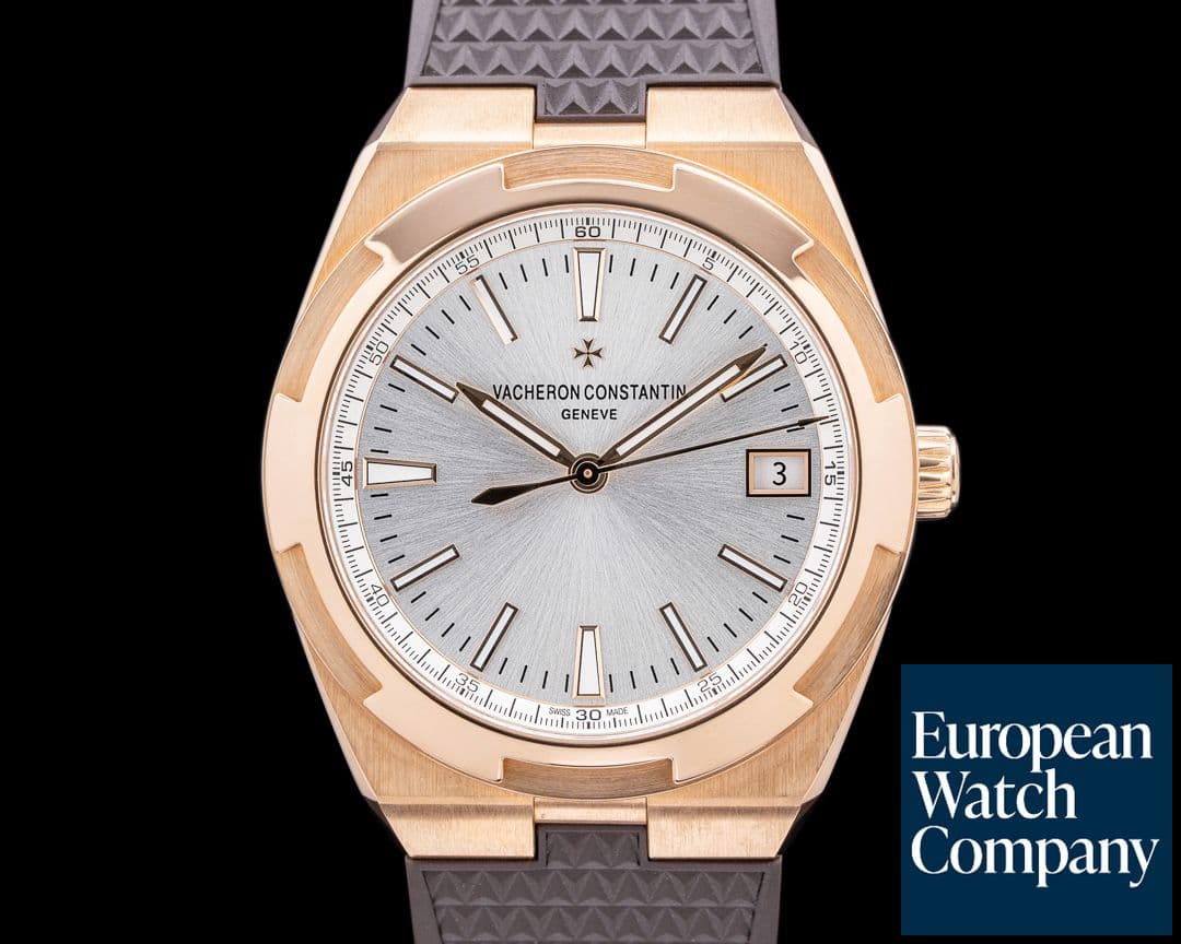 Image of Vacheron Constantin Overseas 4500v Automatic 41mm Silver Dial Rose Gold 