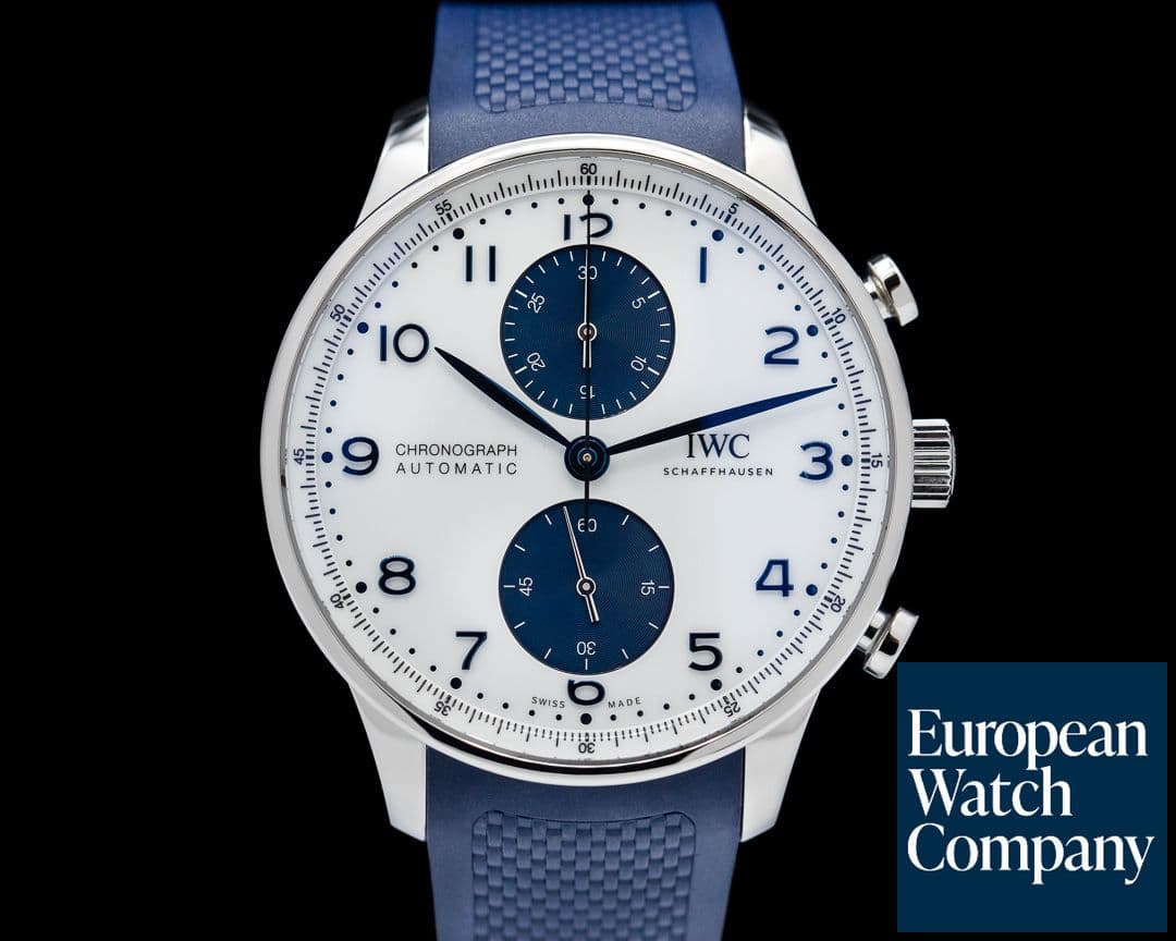 Image of IWC Portugueser Chronograph White Dial