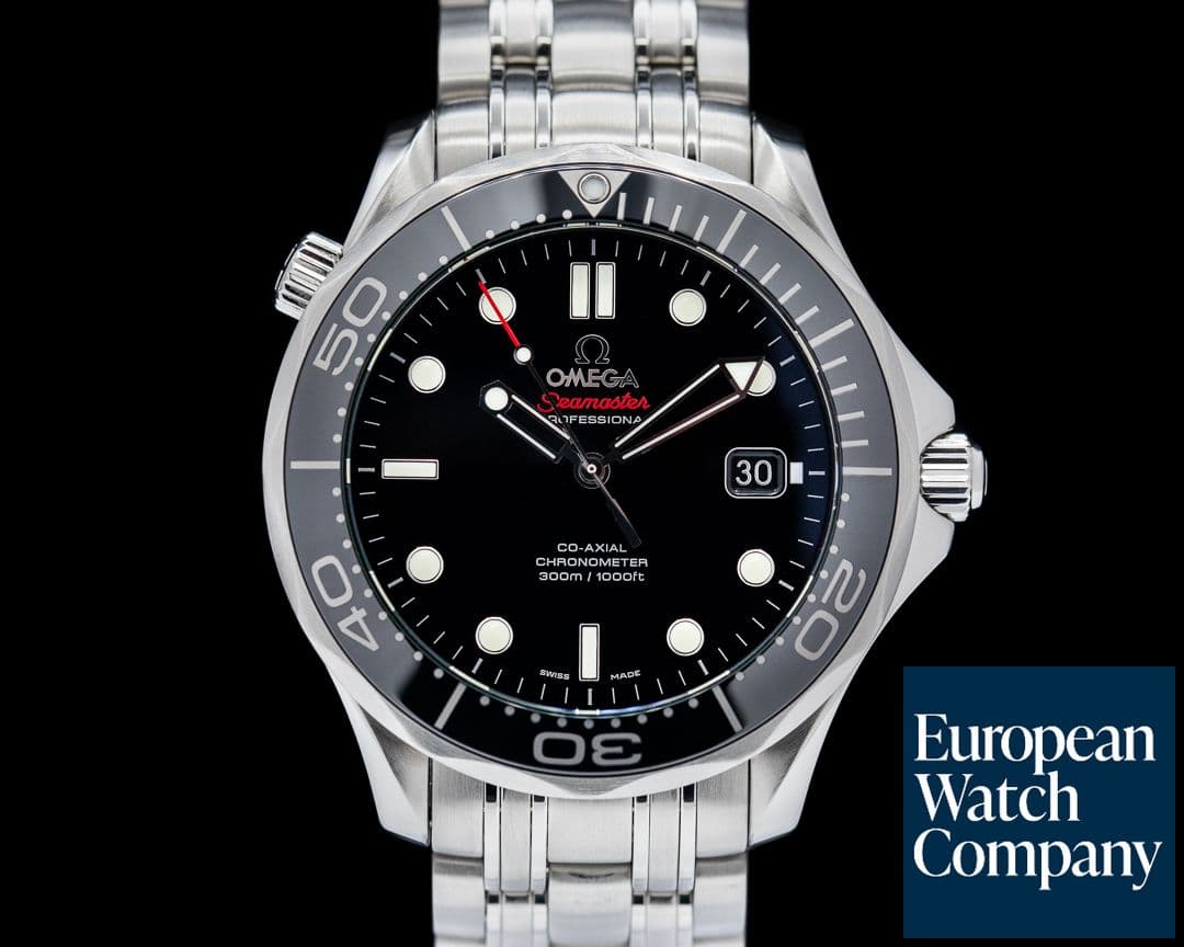 Image of Omega Seamaster Professional Black Dial Co-Axial SS / SS 