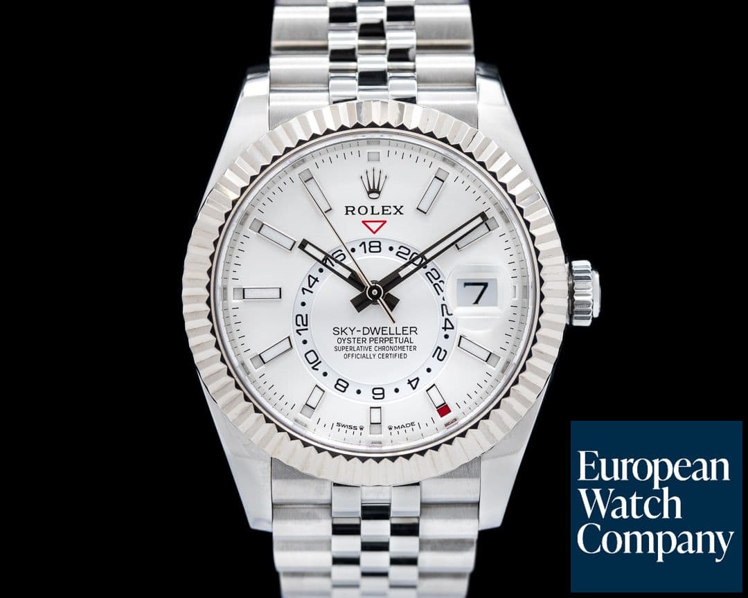 Image of Rolex Sky Dweller 336934 Steel White Dial 2024 NEW MODEL
