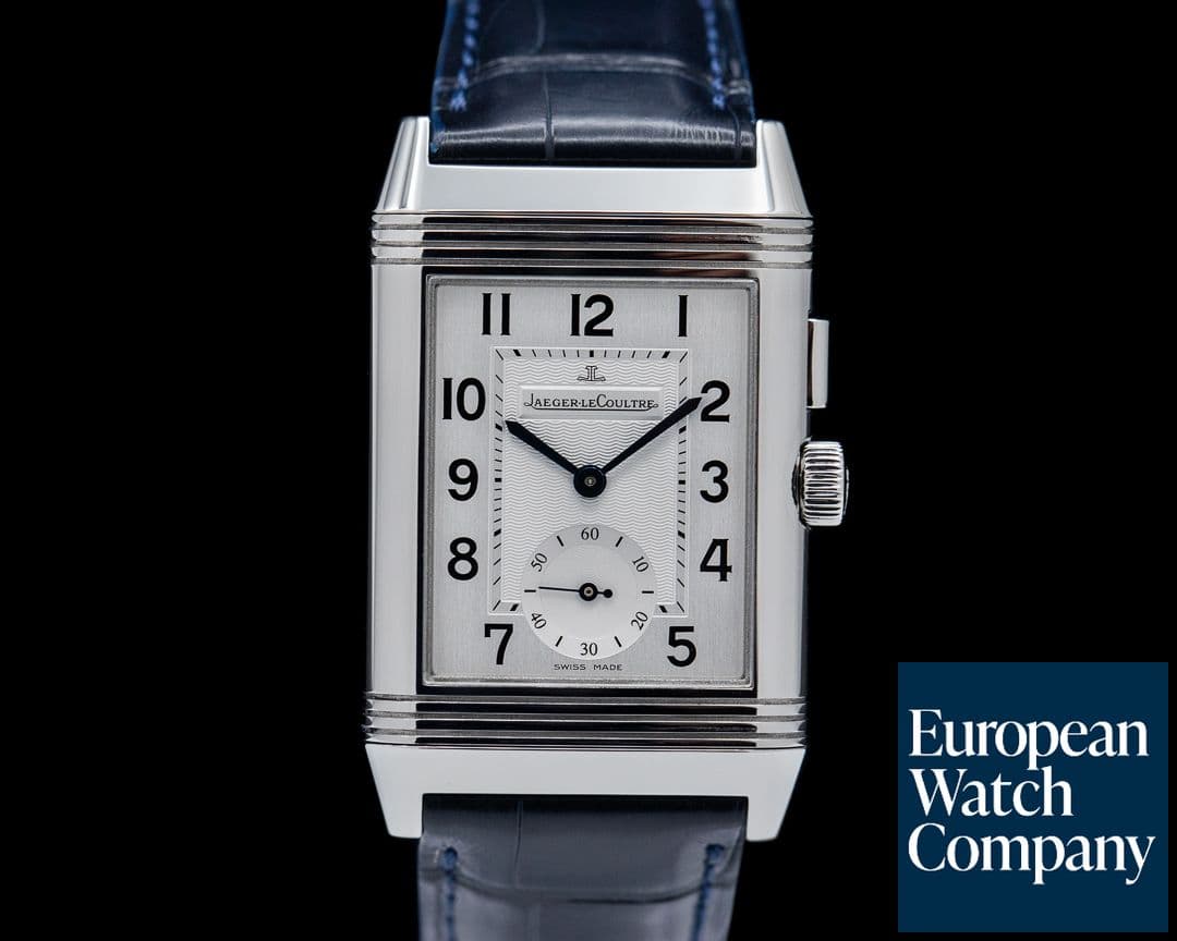 Image of Jaeger LeCoultre Reverso Duo Night / Day Manual Wind SS 
