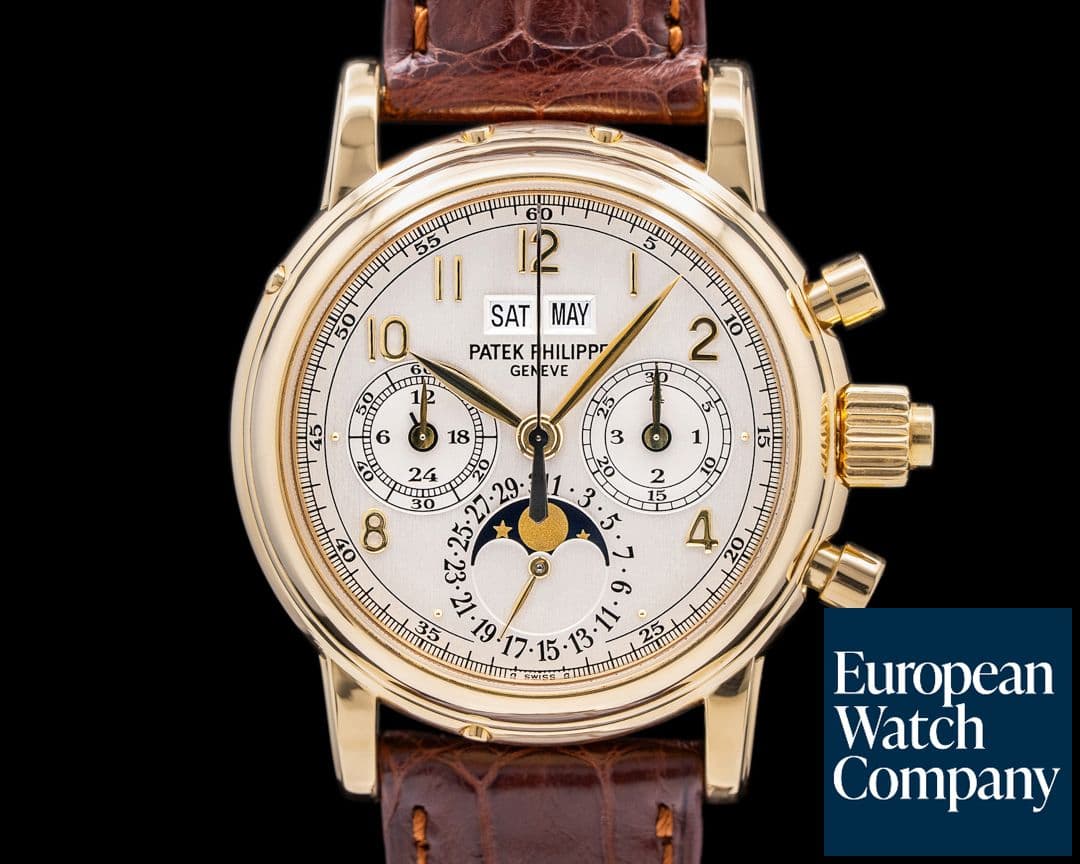 Image of Patek Philippe 5004J Perpetual Calendar Split Second Chronograph 5004 18K Yellow Gold 