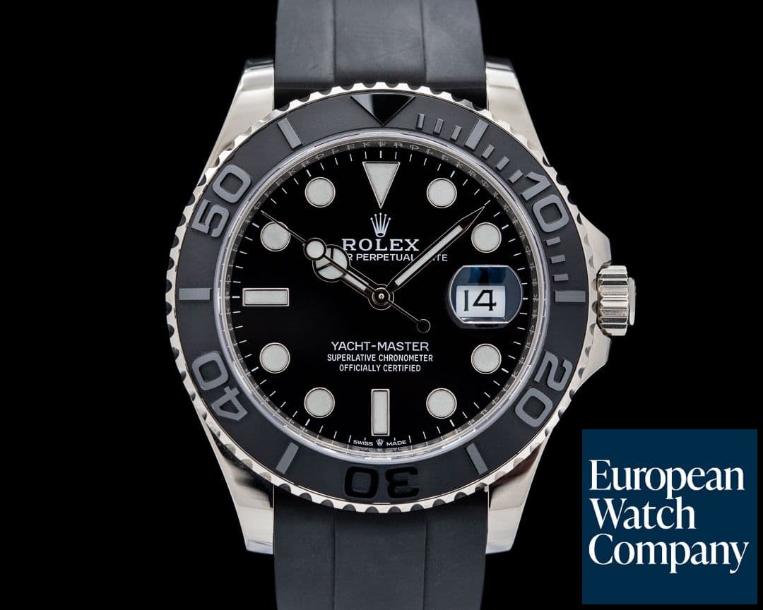 Image of Rolex Yacht Master 226659 18K White Gold / Rubber 42MM