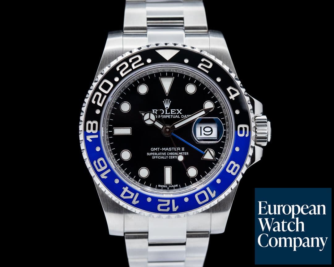 Image of Rolex GMT Master II 116710 Ceramic "Batman" SS