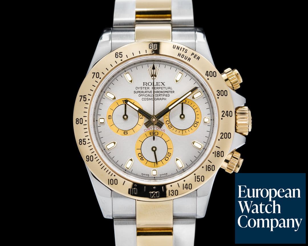 Image of Rolex Daytona Slate Dial 18K Yellow Gold / SS 