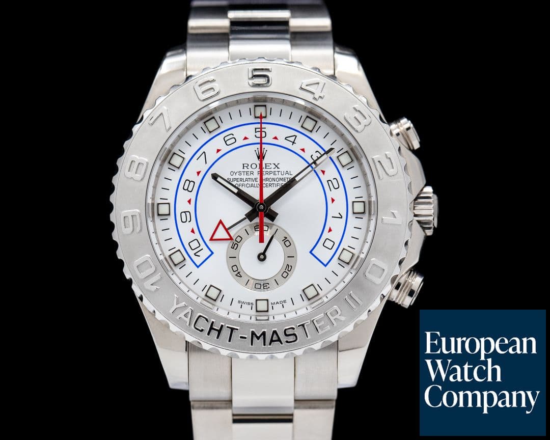 Image of Rolex Yacht Master II 116689 18K RARE White Gold