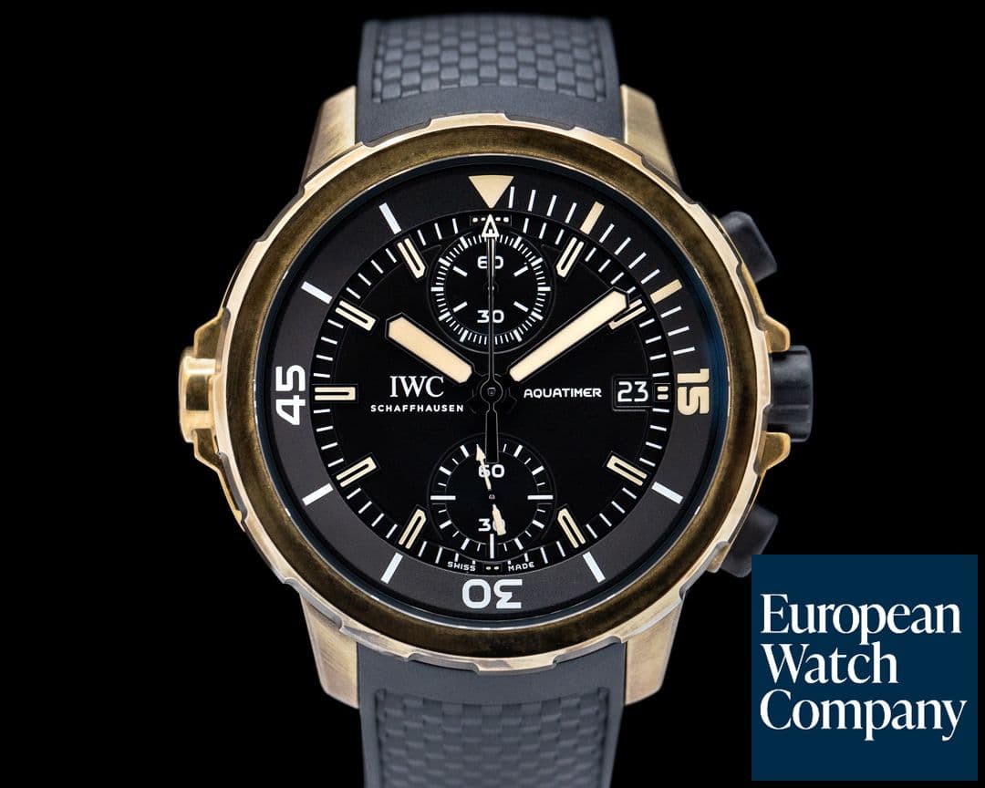 Image of IWC Aquatimer Chronograph Expedition Charles Darwin Bronze