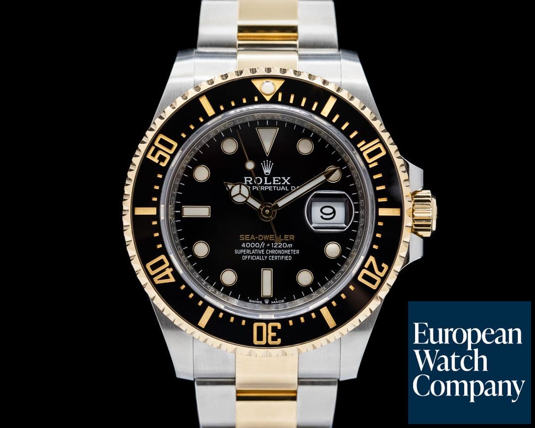 Image of Rolex Sea Dweller 126603 "Two-Tone" SS / 18k Yellow Gold
