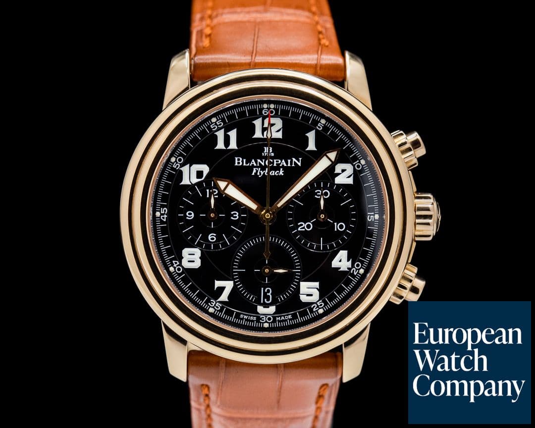 Image of Blancpain Flyback Chronograph Limited Edition 18K Rose Gold 38mm