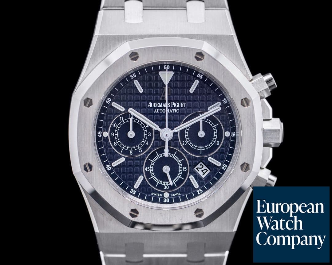 Image of Audemars Piguet Royal Oak 26300ST Chronograph SS Blue Dial 