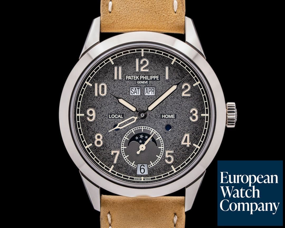 Image of Patek Philippe Calatrava Annual Calendar Travel Time 5326G White Gold 