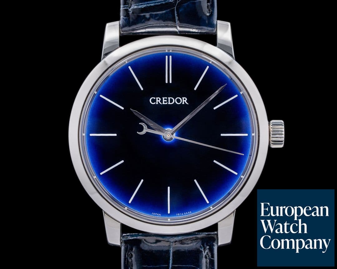 Image of Credor  Eichi II GBLT997 Platinum Blue Dial