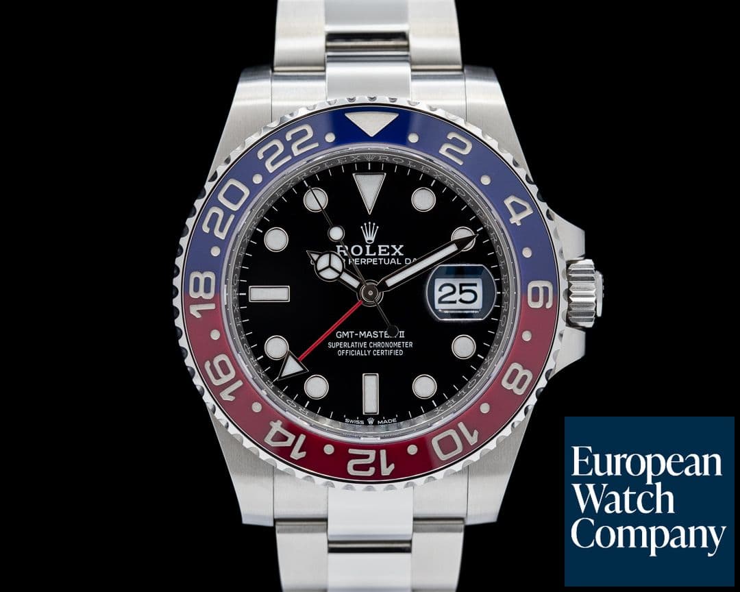 Image of Rolex GMT Master II Ceramic 126710BLRO "Pepsi" SS / Oyster 2023